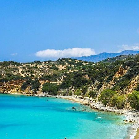 “Shiny” Sea View Apartment At Istron Agios Nikolaos  Luaran gambar