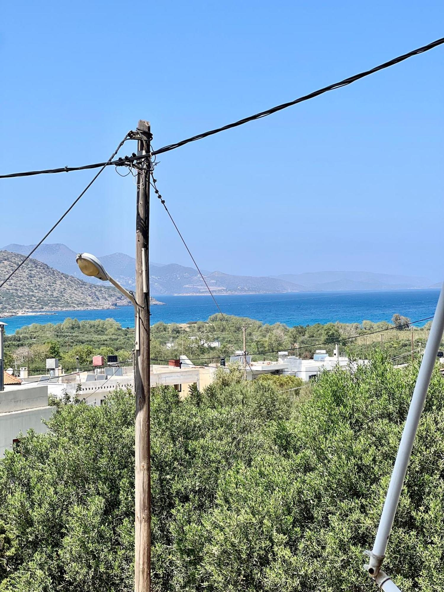 “Shiny” Sea View Apartment At Istron Agios Nikolaos  Luaran gambar